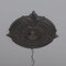 Ekena Millwork Attica PVC Medallion (Canopies up to 6 3/4"), 19"OD x 3 1/2"ID x 1"P, Metallic Weathered Steel CMP19ATDST - alternate 6